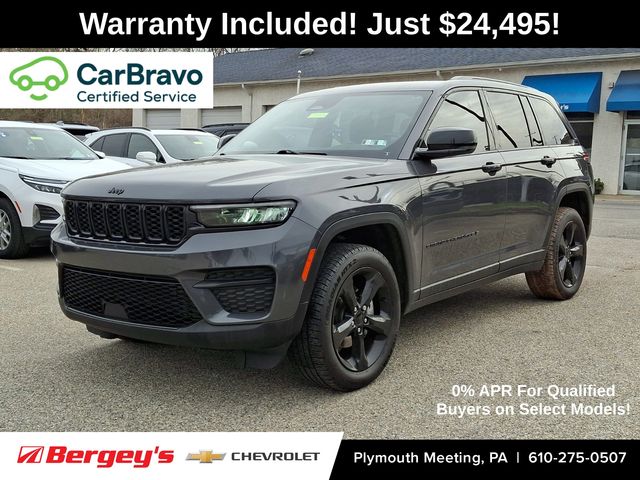 Baltic Gray Metallic Clearcoat 2022 Jeep Grand Cherokee Altitude 4WD SUV / Crossover Four-Wheel Drive 8-Speed Automatic