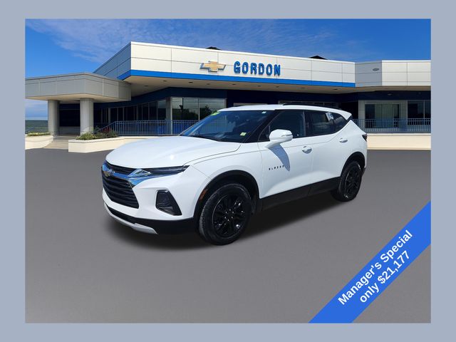 Summit White 2021 Chevrolet Blazer SUV / Crossover Front-Wheel Drive 9-Speed Automatic