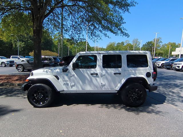 Used 2024 White Jeep Sahara 4xe image 2