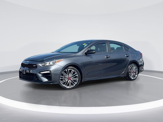 Gravity Gray 2021 Kia Forte GT FWD Sedan Front-Wheel Drive 7-Speed Automatic