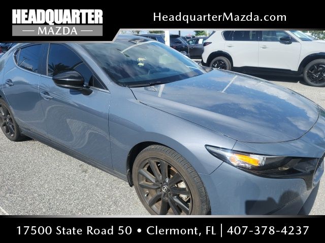 Polymetal Gray Metallic 2023 Mazda MAZDA3 2.5 S Carbon Edition Hatchback AWD Hatchback All-Wheel Drive 6-Speed Automatic