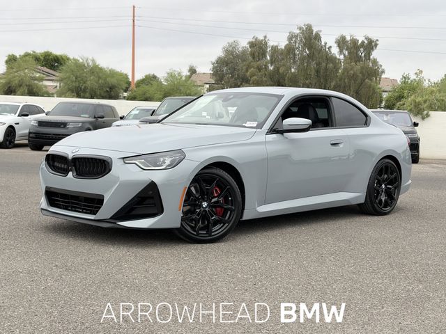 Gray (Brooklyn Grey Metallic) 2026 BMW 2 Series 230i Coupe RWD Coupe Rear-Wheel Drive 8-Speed Automatic