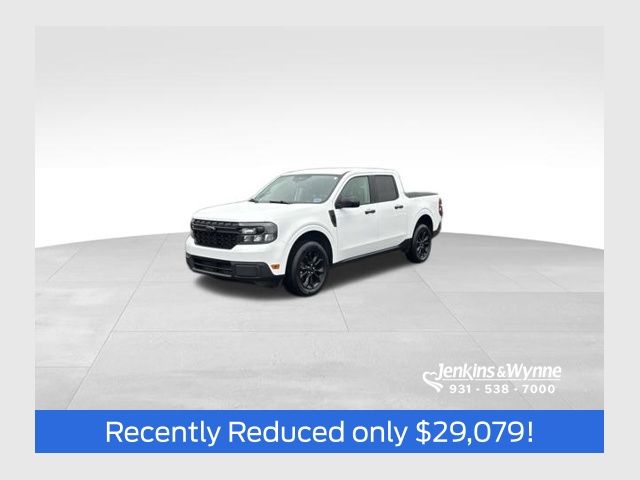 Oxford White 2024 Ford Maverick XLT SuperCrew FWD Pickup Truck Front-Wheel Drive 8-Speed Automatic