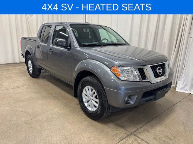 Gray (Gun Metallic) 2018 Nissan Frontier Pickup Truck Four-Wheel Drive 5-Speed Automatic Overdrive