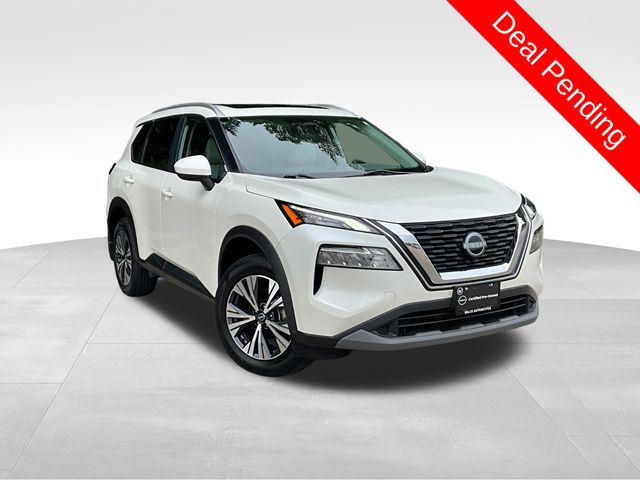Pearl White Tricoat 2023 Nissan Rogue SUV / Crossover All-Wheel Drive Continuously Variable Transmission