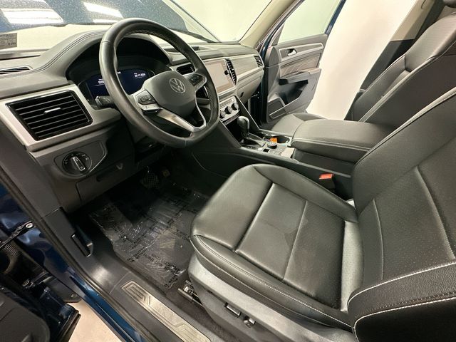 2023 Volkswagen Atlas 2.0T SE w/Technology Blue at Subaru and VW of Moon Township