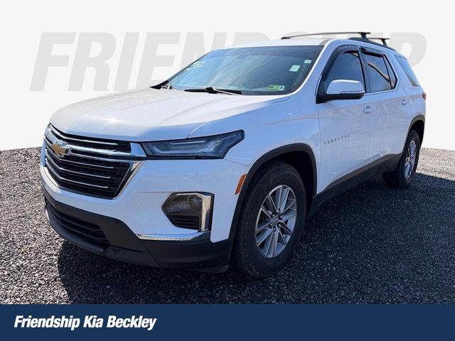 Summit White 2023 Chevrolet Traverse LT Cloth AWD SUV / Crossover Four-Wheel Drive 9-Speed Automatic