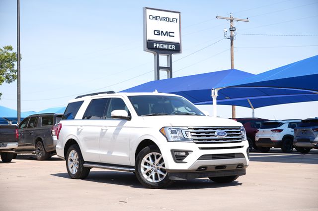 White Metallic 2021 Ford Expedition SUV / Crossover Four-Wheel Drive Automatic
