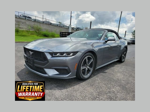 Gray Metallic 2025 Ford Mustang Convertible Rear-Wheel Drive Automatic