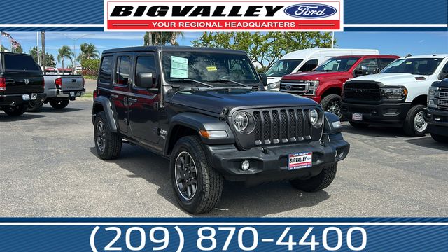 Crystal Metallic 2019 Jeep Wrangler SUV / Crossover Four-Wheel Drive 8-Speed Automatic
