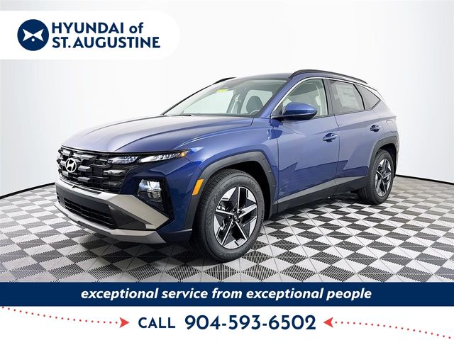 Atlantis Blue 2026 Hyundai Tucson SUV / Crossover Front-Wheel Drive 8-Speed Automatic