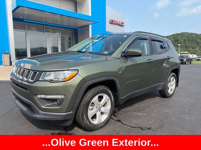 Olive Green 2019 Jeep Compass SUV / Crossover Four-Wheel Drive 9-Speed Automatic