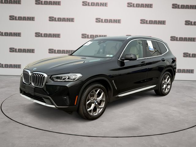 Black Sapphire Metallic 2023 BMW X3 SUV / Crossover All-Wheel Drive 8-Speed Automatic