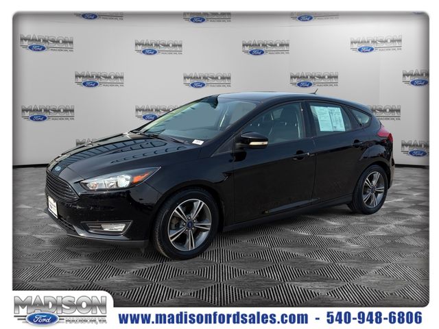 Shadow Black 2016 Ford Focus Hatchback Front-Wheel Drive 6-Speed Automatic