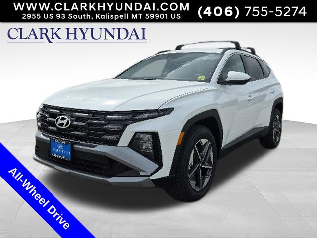 White Pearl 2026 Hyundai Tucson SUV / Crossover All-Wheel Drive 8-Speed Automatic
