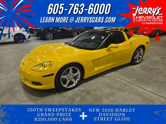 Velocity Yellow Tintcoat 2008 Chevrolet Corvette Coupe RWD Coupe Rear-Wheel Drive 6-Speed Manual