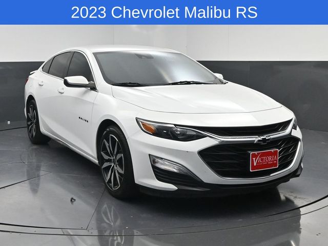2023 Chevrolet Malibu RS White at North Houston Mitsubishi