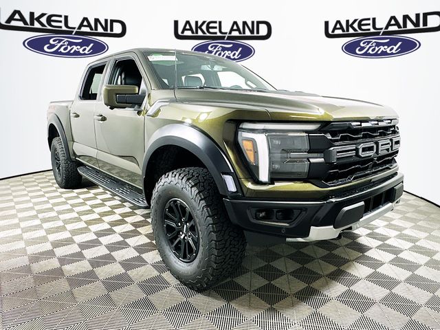 Shelter Green 2026 Ford F-150 Raptor SuperCrew 4WD Pickup Truck Four-Wheel Drive Automatic