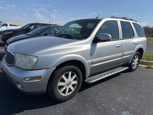Silver (Platinum Metallic) 2004 Buick Rainier CXL AWD SUV / Crossover All-Wheel Drive 4-Speed Automatic Overdrive