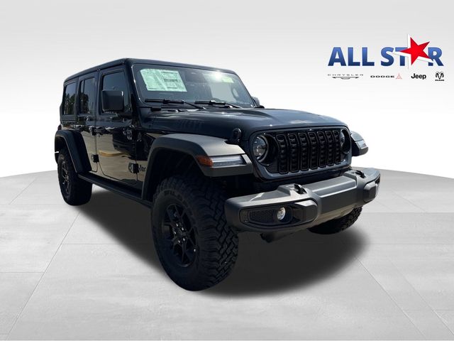 Black Clearcoat 2026 Jeep Wrangler SUV / Crossover Four-Wheel Drive 6-Speed Manual