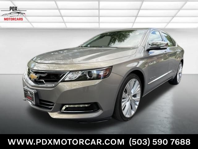 Pepperdust Metallic 2017 Chevrolet Impala Sedan Front-Wheel Drive 6-Speed Automatic Overdrive