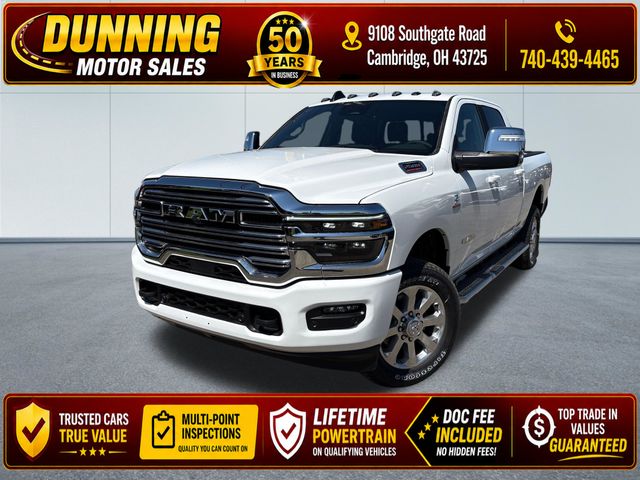 Bright White Clearcoat 2026 RAM 2500 Pickup Truck Four-Wheel Drive 8-Speed Automatic