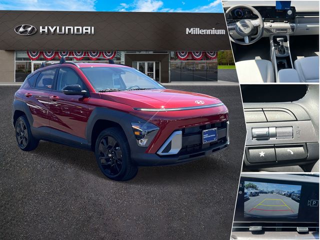 Red Metallic 2026 Hyundai Kona SEL Sport AWD SUV / Crossover All-Wheel Drive Continuously Variable Transmission