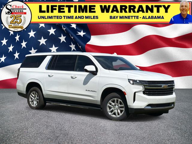 Summit White 2023 Chevrolet Suburban SUV / Crossover 4X2 