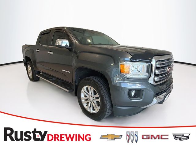 Cyber Gray Metallic 2015 GMC Canyon Pickup Truck Four-Wheel Drive 6-Speed Automatic
