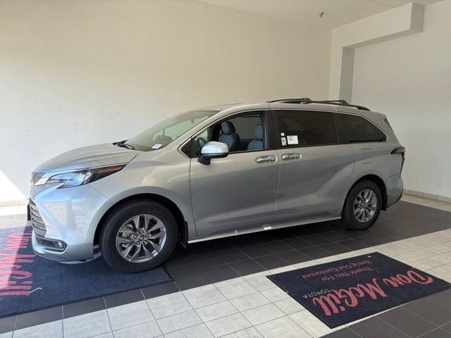 2025 Toyota Sienna XLE Silver at Toyota of Victoria