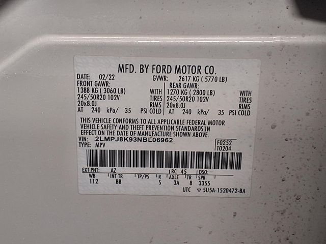 2022 Lincoln Nautilus