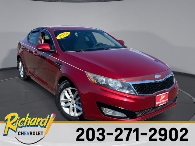 Remington Red Metallic 2013 Kia Optima Sedan Front-Wheel Drive 6-Speed Automatic