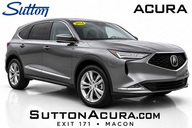 Liquid Carbon Metallic 2024 Acura MDX SUV / Crossover All-Wheel Drive Automatic