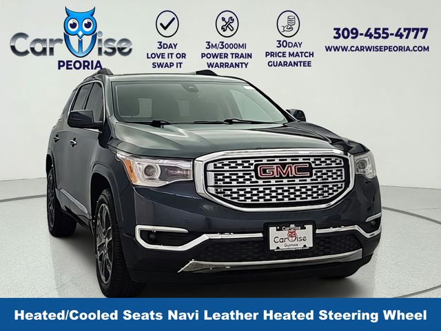 Gray (Dark Sky Metallic) 2019 GMC Acadia SUV / Crossover Four-Wheel Drive 6-Speed Automatic