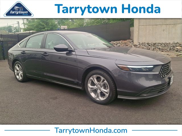 Meteorite Gray Metallic 2023 Honda Accord Sedan Front-Wheel Drive Continuously Variable Transmission