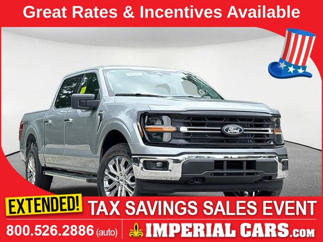 Iconic Silver Metallic 2026 Ford F-150 Pickup Truck Four-Wheel Drive Automatic