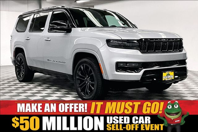 Silver Zynith 2024 Jeep Grand Wagoneer SUV / Crossover Four-Wheel Drive 8-Speed Automatic