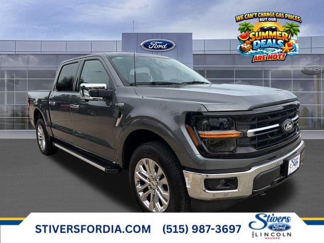 Carbonized Gray Metallic 2026 Ford F-150 Pickup Truck Four-Wheel Drive Automatic