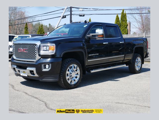 Onyx Black 2016 GMC Sierra 2500HD Denali Crew Cab SB 4WD Pickup Truck Four-Wheel Drive 6-Speed Automatic