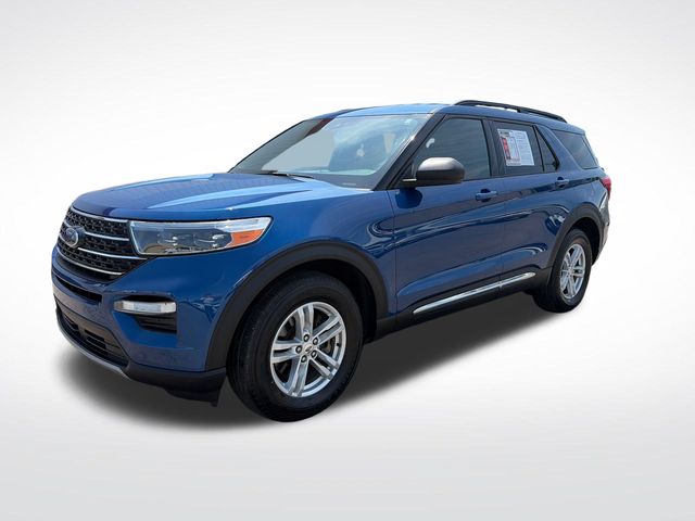 Atlas Blue Metallic 2020 Ford Explorer SUV / Crossover All-Wheel Drive Automatic
