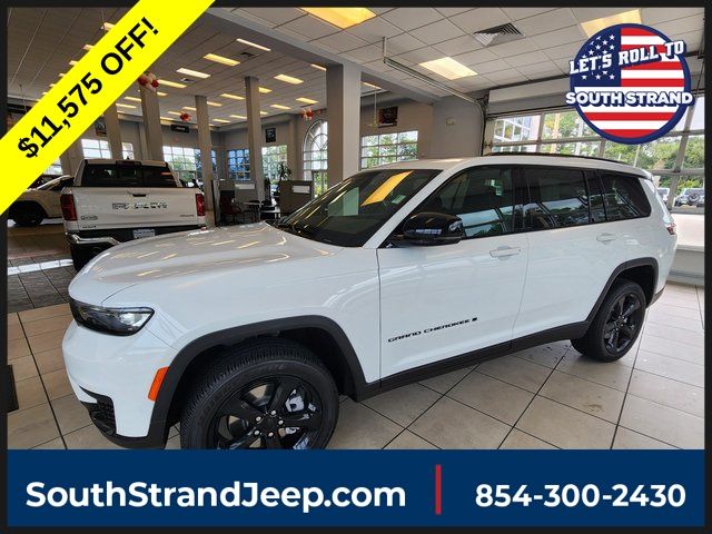 Bright White Clearcoat 2024 Jeep Grand Cherokee L SUV / Crossover Four-Wheel Drive 8-Speed Automatic