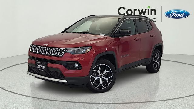 Red Hot Pearlcoat 2025 Jeep Compass SUV / Crossover Four-Wheel Drive 8-Speed Automatic