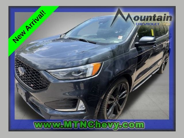 Blue Metallic 2023 Ford Edge SUV / Crossover All-Wheel Drive 7-Speed Automatic