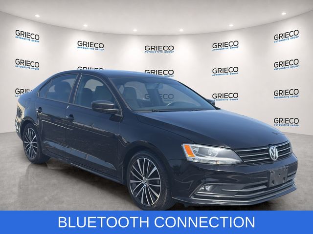 Black Uni 2016 Volkswagen Jetta Sedan Front-Wheel Drive 6-Speed Automatic