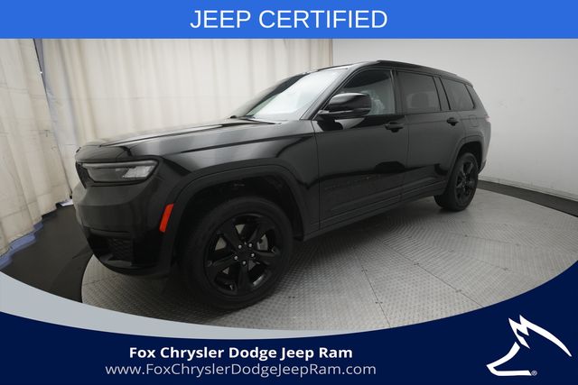 Diamond Black Crystal Pearlcoat 2023 Jeep Grand Cherokee L SUV / Crossover Four-Wheel Drive 8-Speed Automatic