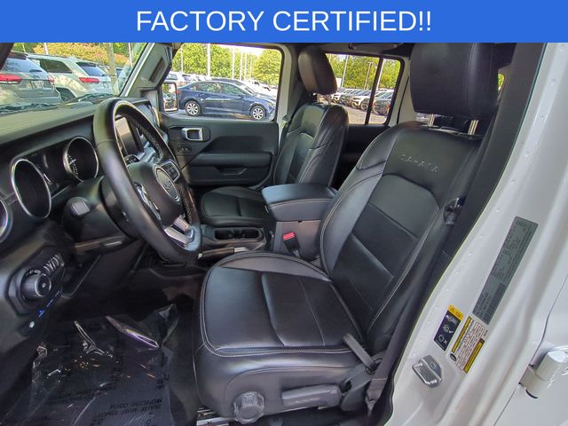 Used 2022 White Jeep Unlimited Sahara 4xe image 14