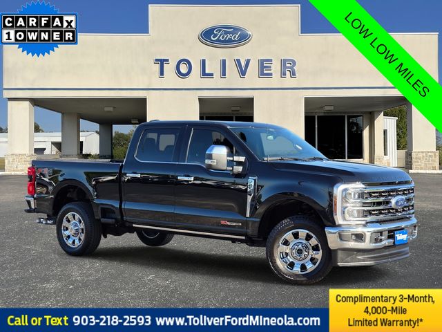 Black Metallic 2024 Ford F-250 Super Duty Pickup Truck Four-Wheel Drive Automatic