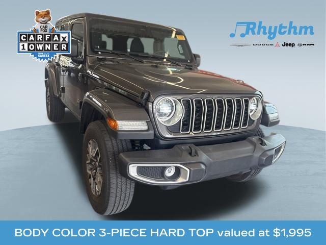 Gray (Granite Crystal Metallic Clearcoat) 2025 Jeep Wrangler SUV / Crossover Four-Wheel Drive 8-Speed Automatic