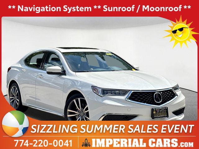 Platinum White Pearl 2020 Acura TLX Sedan All-Wheel Drive 9-Speed Automatic