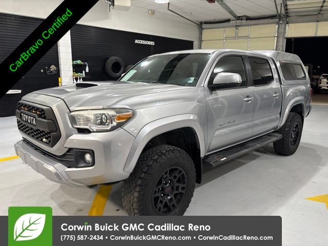 Silver Sky Metallic 2016 Toyota Tacoma Pickup Truck Four-Wheel Drive 6-Speed Automatic
